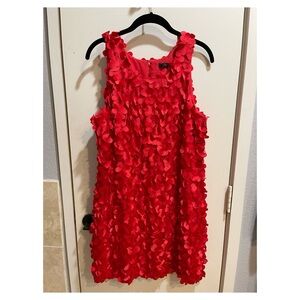 BCBG Max Azria Heart Appliqué Shift Dress - size 8